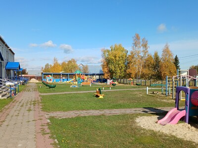 Территория МАДОУ детский сад "Малышок"